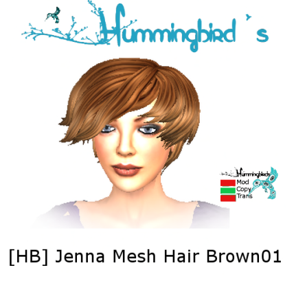 [HB] Jenna Hair Brown01